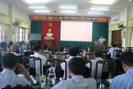 Nam Định: Tập huấn hướng dẫn triển khai Bộ chỉ số theo dõi đánh giá nước sạch nông thôn